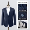 Machine-washable suit sets, men's best man suits, wedding gowns, wool casual men's suits, business formal wear, professional attire details Picture